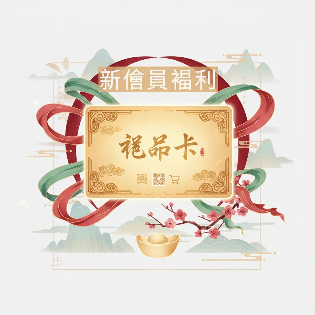 新會員福利 - 禮品卡