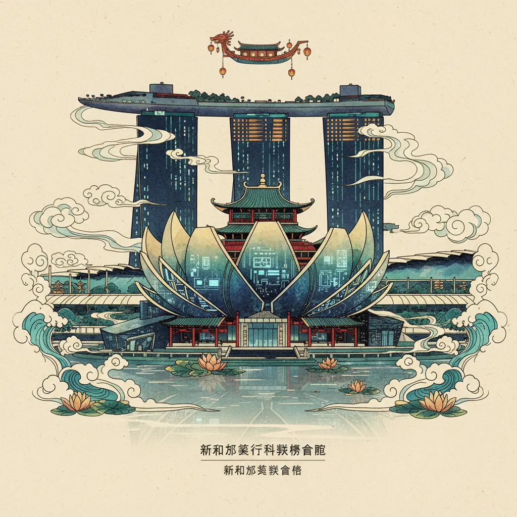 新加坡海灣金沙 - 新加坡藝術科學博物館