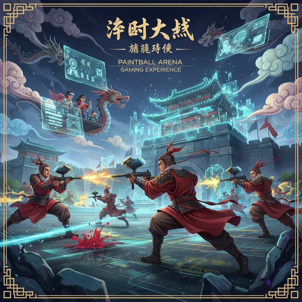 遊戲體驗 - 漆彈大戰