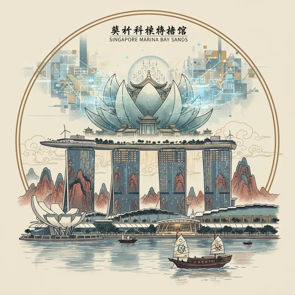 新加坡海灣金沙 - 藝術科學博物館