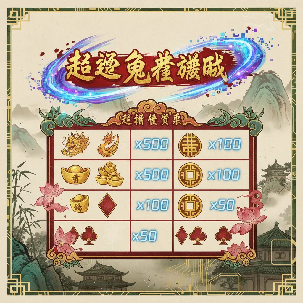 老虎機賠率表 - 超級免費遊戲