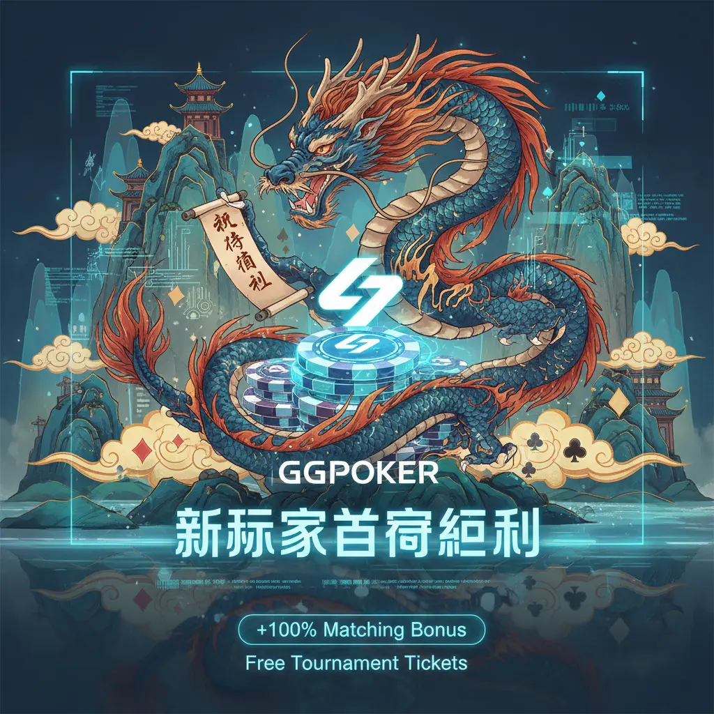 新玩家首存紅利 - GGPoker