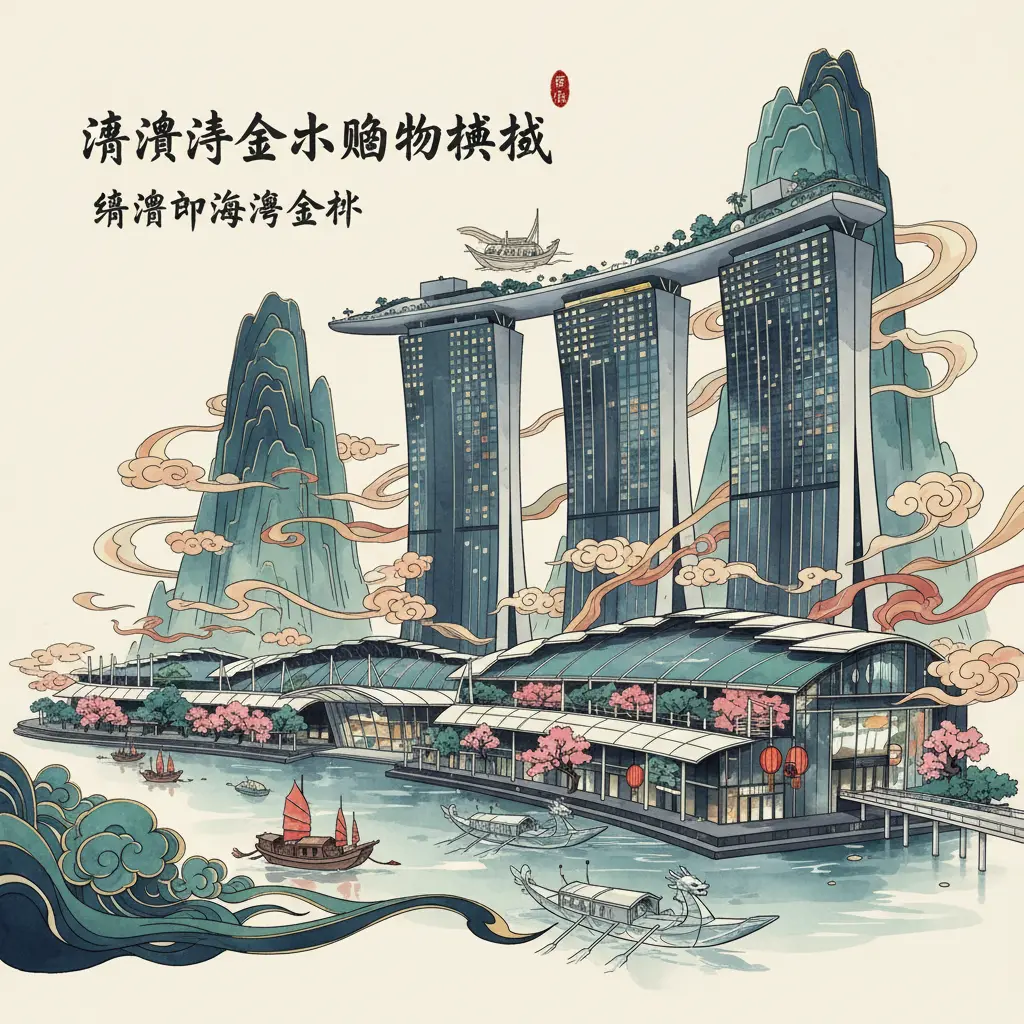 新加坡海灣金沙 - 濱海灣金沙購物商城